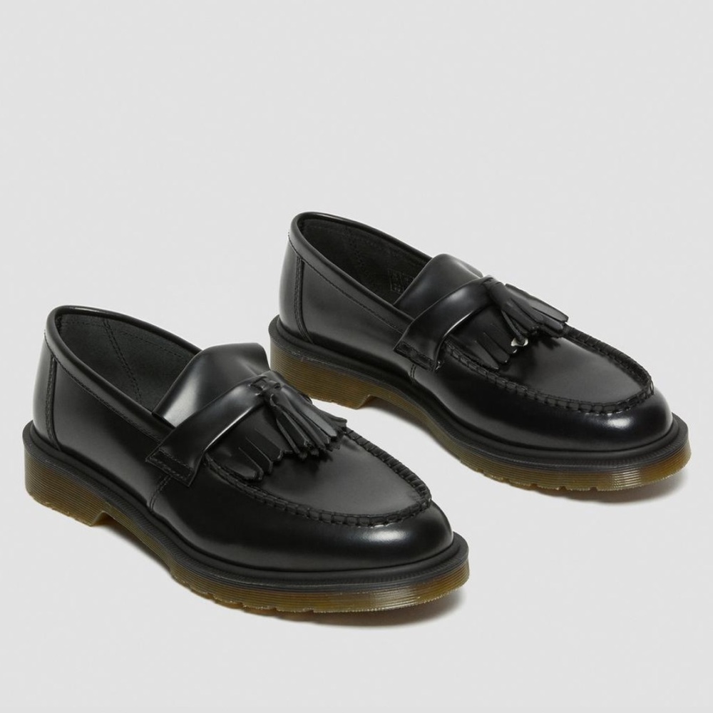 Dr Martens ADRIAN SMOOTH LEATHER TASSEL LOAFERS
